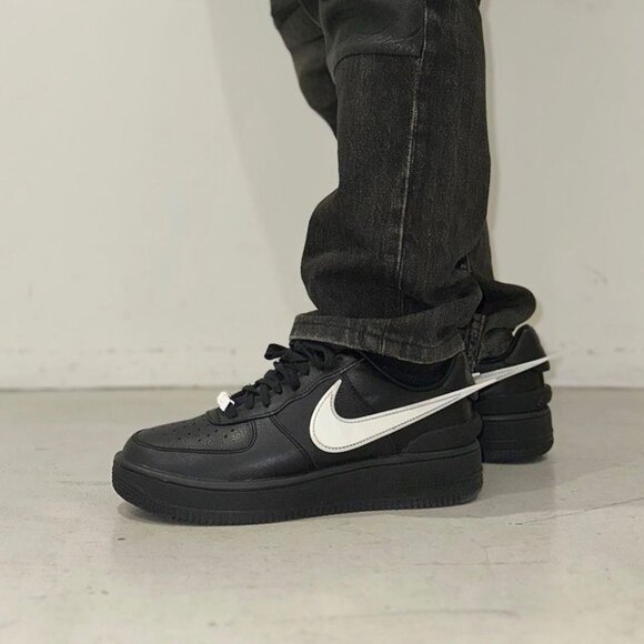 NIKE Ambush Air Force 1 Low Black and White Colorway - Picture 1 of 9